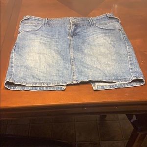 Highway jeans skirt